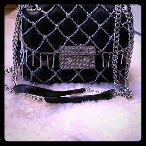 Limited Edition blk Michael Kors purse w/Swarovski